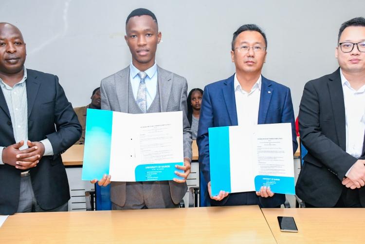 UoN Students and Kenya Chinese Chamber of Commerce